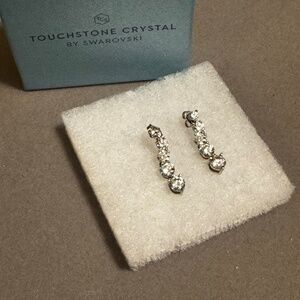 Touchstone Crystal by Swarovski-Everlasting Earrings